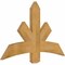 Ekena Millwork Alberta Rough Sawn Timber Gable Bracket, Western Red Cedar, 48"W x 30"H x 2"D x 6"F, 15/12 Pitch GBW048X30X0206ALB00RWR - alternate 4